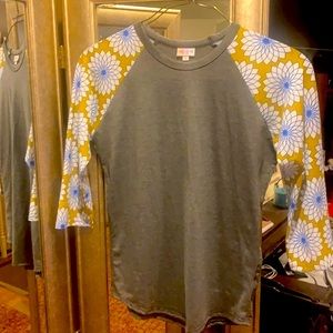 Lularoe 3/4 length sleeve top